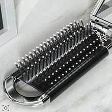 Afbeelding in Gallery-weergave laden, Travel Folding Mirror Hair Brush
