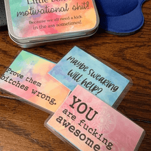 Afbeelding in Gallery-weergave laden, Grappige Motivatiekaart Cadeau (set van 20 stuks)
