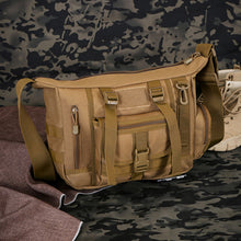 Afbeelding in Gallery-weergave laden, Waterdichte tactische militaire crossbodytas met meerdere zakken
