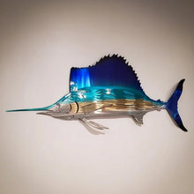 Afbeelding in Gallery-weergave laden, Metalen ornamenten voor zeedieren - cadeau voor natuurliefhebbers
