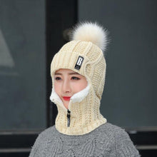 Afbeelding in Gallery-weergave laden, Winter Siamese Windvaste Muts
