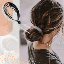 Afbeelding in Gallery-weergave laden, Elegante Hoofdtooi Met Strass Pom Pom
