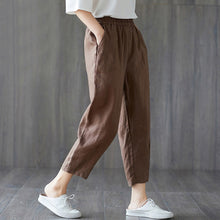 Afbeelding in Gallery-weergave laden, harem cropped casual broek

