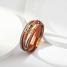 Afbeelding in Gallery-weergave laden, Laag lederen armband
