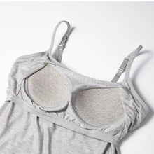 Afbeelding in Gallery-weergave laden, Losvallende tanktop met ingebouwde BH

