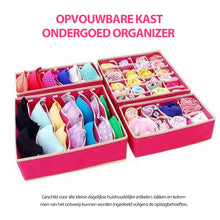 Afbeelding in Gallery-weergave laden, Opvouwbare kastondergoedorganizer (4 foto's / 1 set)
