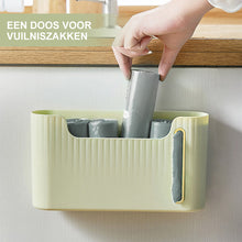 Afbeelding in Gallery-weergave laden, Wandgemonteerde vuilniszakorganizer

