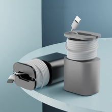 Afbeelding in Gallery-weergave laden, 2 in 1 siliconen oplader beschermer
