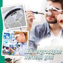 Afbeelding in Gallery-weergave laden, LED vergrootglas werkend glas
