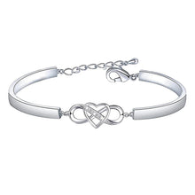 Afbeelding in Gallery-weergave laden, Onthoud altijd dat ik van je hou, mam, voor altijd, liefdeshartarmband
