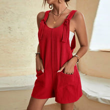 Afbeelding in Gallery-weergave laden, Women's Stylish Casual U Neck Short Jumpsuits
