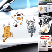 Afbeelding in Gallery-weergave laden, Leuke Kat Cartoon Auto Stickers
