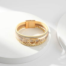 Afbeelding in Gallery-weergave laden, Laag lederen armband
