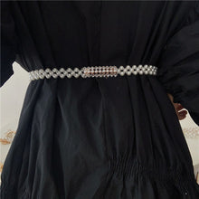 Afbeelding in Gallery-weergave laden, Elegante parel elastische taille ketting
