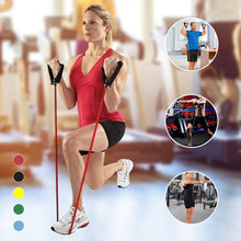 Afbeelding in Gallery-weergave laden, Weerstandsbuis met dubbele toon Zware kwaliteit oefenband voor stretching
