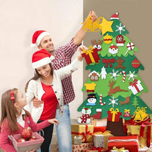 Afbeelding in Gallery-weergave laden, NIEUWE VERBETERDE DIY vilten kerstboom, een geweldig cadeau voor kinderen

