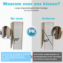 Afbeelding in Gallery-weergave laden, Opvouwbare driehoekige scheidingsbeugel

