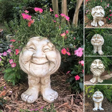 Afbeelding in Gallery-weergave laden, Grappige uitdrukking bloempot
