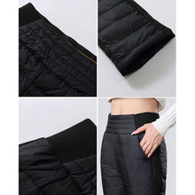 Afbeelding in Gallery-weergave laden, Lichte donzen broek met hoge taille
