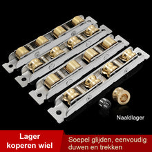 Afbeelding in Gallery-weergave laden, Poelie van roestvrij staal en koper (2 stuks)
