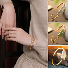 Afbeelding in Gallery-weergave laden, Elegante antieke bamboe armband
