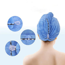 Afbeelding in Gallery-weergave laden, Dikke absorberende microfiber kap voor droog haar
