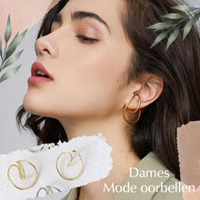 Afbeelding in Gallery-weergave laden, Geometrie Oorbel Oorclip
