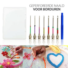Afbeelding in Gallery-weergave laden, Borduursteek-ponsnaalden (7 stukken)
