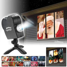 Afbeelding in Gallery-weergave laden, Halloween en Kerstmis Raamprojector
