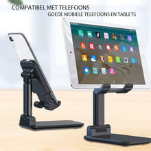 Afbeelding in Gallery-weergave laden, Foldable Desktop Phone Tablet Stand Mobile Desk Holder
