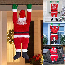 Afbeelding in Gallery-weergave laden, Hanging Climbing Santa Claus Christmas Decor
