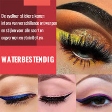 Afbeelding in Gallery-weergave laden, Herbruikbare eyeliner- en wimperstickers (4 paar)
