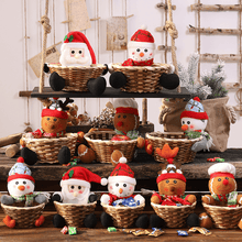 Afbeelding in Gallery-weergave laden, Kerst Snoep Geweven Mand
