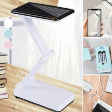 Afbeelding in Gallery-weergave laden, Op zonne-energie USB-oplaadbare tafellamp voor twee doeleinden
