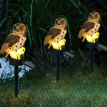 Afbeelding in Gallery-weergave laden, Eagle Figure Garden Solar Post
