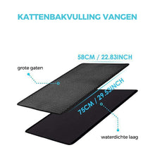 Afbeelding in Gallery-weergave laden, Antislip kattenbak mat
