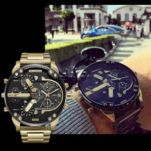 Afbeelding in Gallery-weergave laden, Roestvrijstalen chronograaf quartz horloge

