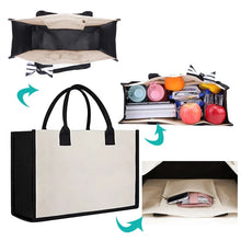 Afbeelding in Gallery-weergave laden, Brief Canvas Tas Vrouwen Hit Kleur Eenvoudige Schouder Shopping Tote Handtas

