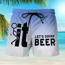 Afbeelding in Gallery-weergave laden, Hawaii-strandshort voor heren
