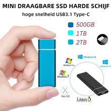 Afbeelding in Gallery-weergave laden, Ultra-high-speed externe mobiel harddisk
