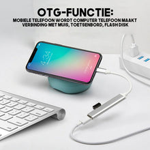 Afbeelding in Gallery-weergave laden, Hoge snelheid USB Type C HUB 4-poort

