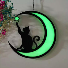 Afbeelding in Gallery-weergave laden, Maan Zwarte Kat Decoraties
