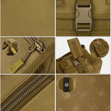 Afbeelding in Gallery-weergave laden, Waterdichte tactische militaire crossbodytas met meerdere zakken
