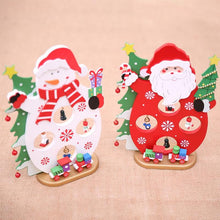 Afbeelding in Gallery-weergave laden, Houten kerstdecoratie met mini hangers

