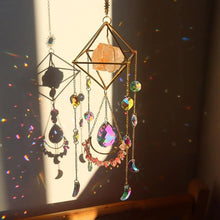 Afbeelding in Gallery-weergave laden, Kleurrijke grind decoratieve hanger
