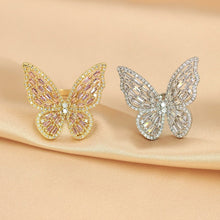 Afbeelding in Gallery-weergave laden, Women's Ziron Butterfly Ring
