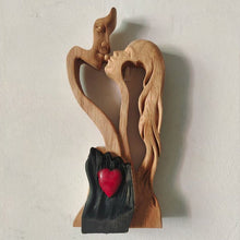 Afbeelding in Gallery-weergave laden, Liefde voor eeuwige houten decoratie
