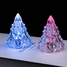Afbeelding in Gallery-weergave laden, Mini LED Kristallen Kerstboom Nachtlampje
