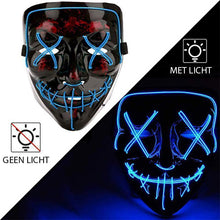 Afbeelding in Gallery-weergave laden, Halloween - LED lichtgevend masker
