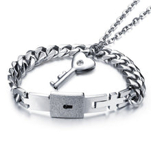 Afbeelding in Gallery-weergave laden, Concentrische Lock-armband voor koppels

